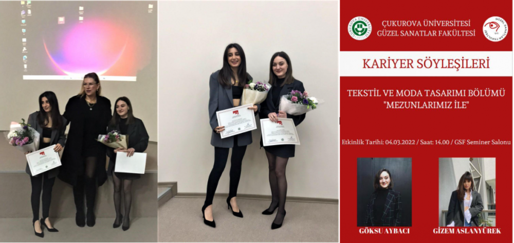  <img src="images/yeni.gif">               Öğrencilerimizden Gizem Aslanyürek ve Göksu Aybacı, "Kariyer Söyleşileri" Kapsamında Öğrencilerle Buluştu.