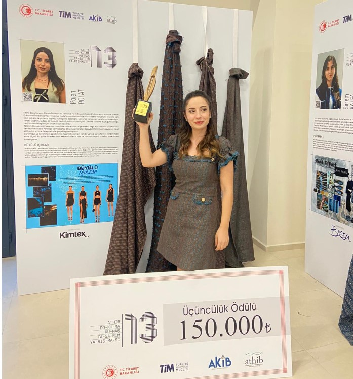 2024 ATHİB 13. Ulusal Dokuma Kumaş Tasarım Yarışma Başarısı